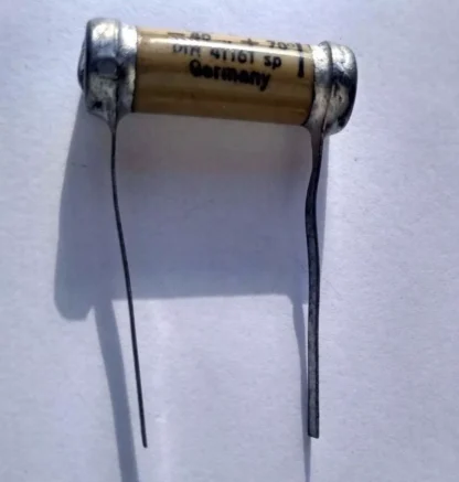 ONE Siemens & Halske 0.025 uF 250V papier capacitor NOS Unused capacitor - Image 2